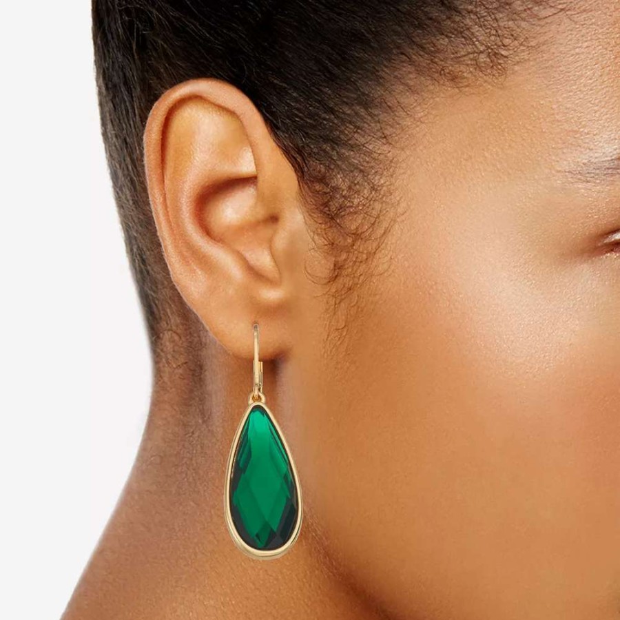 Jewelry * | Nine West Large Teardrop Earrings