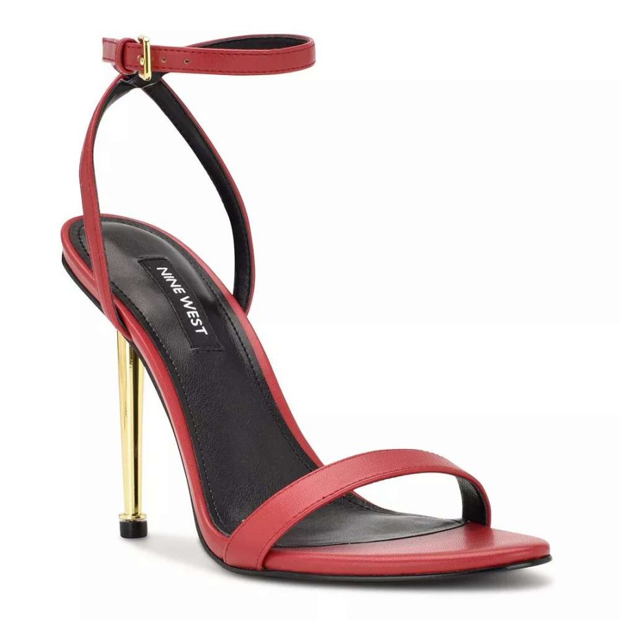 Shoes * | Nine West Reina Women'S Dress Sandals Red