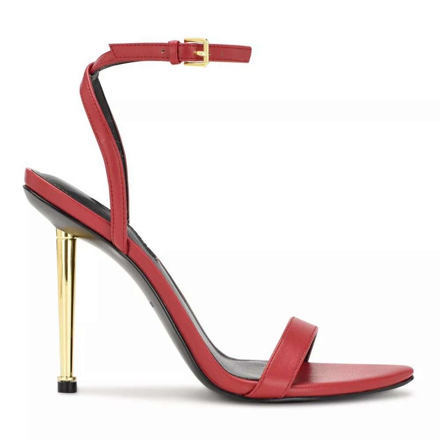 Shoes * | Nine West Reina Women'S Dress Sandals Red