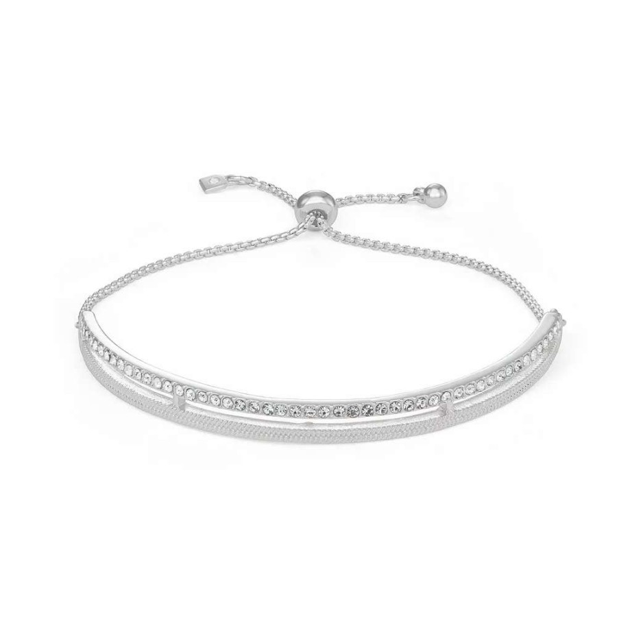 Jewelry * | Nine West Double Band Stretch Bracelet