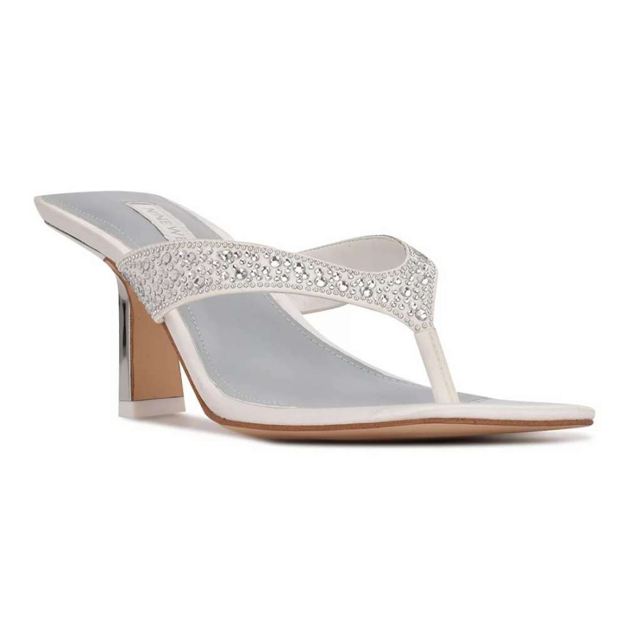 Shoes * | Nine West Nesh Women'S Bridal Heeled Sandals