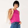 Clothing * | Nine West Essential Easy High-Neck Tank