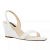 Shoes * | Nine West Kalia Women'S Wedge Sandals White