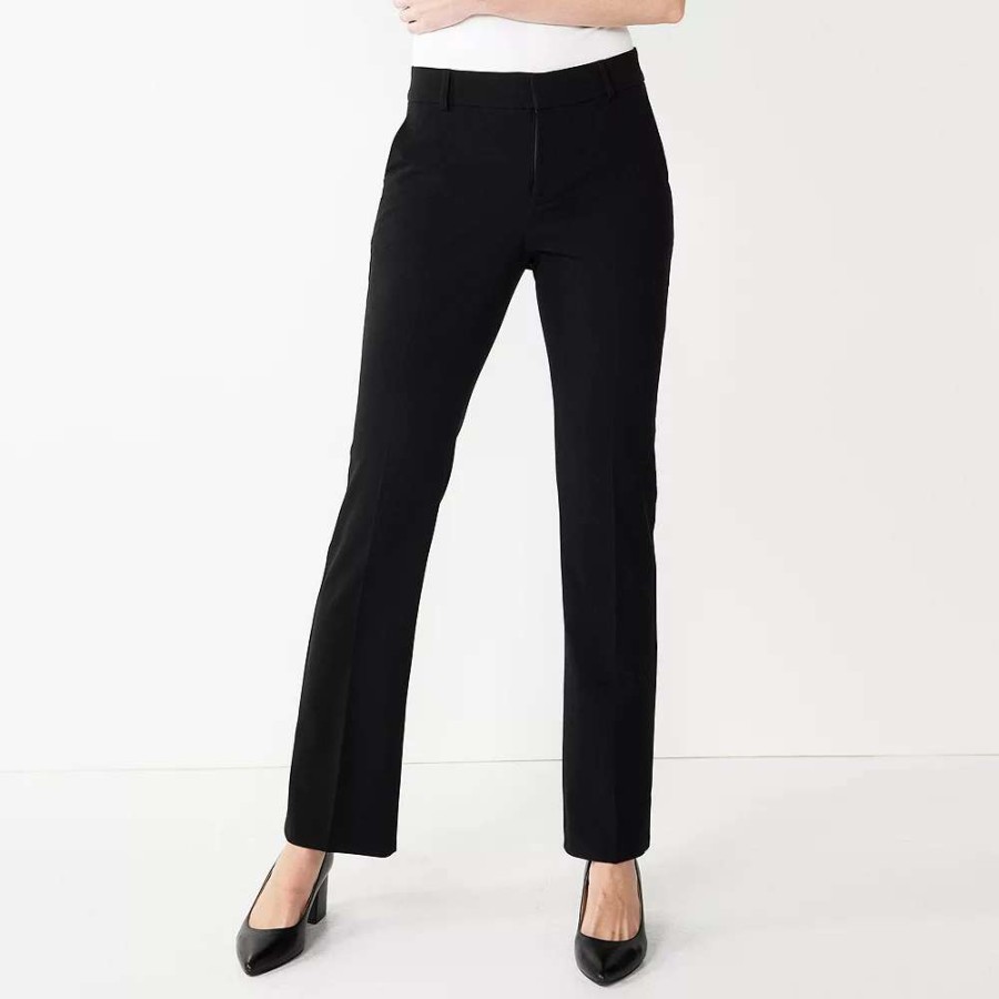 Clothing * | Women'S Nine West Magic Waist Barely Bootcut Pants