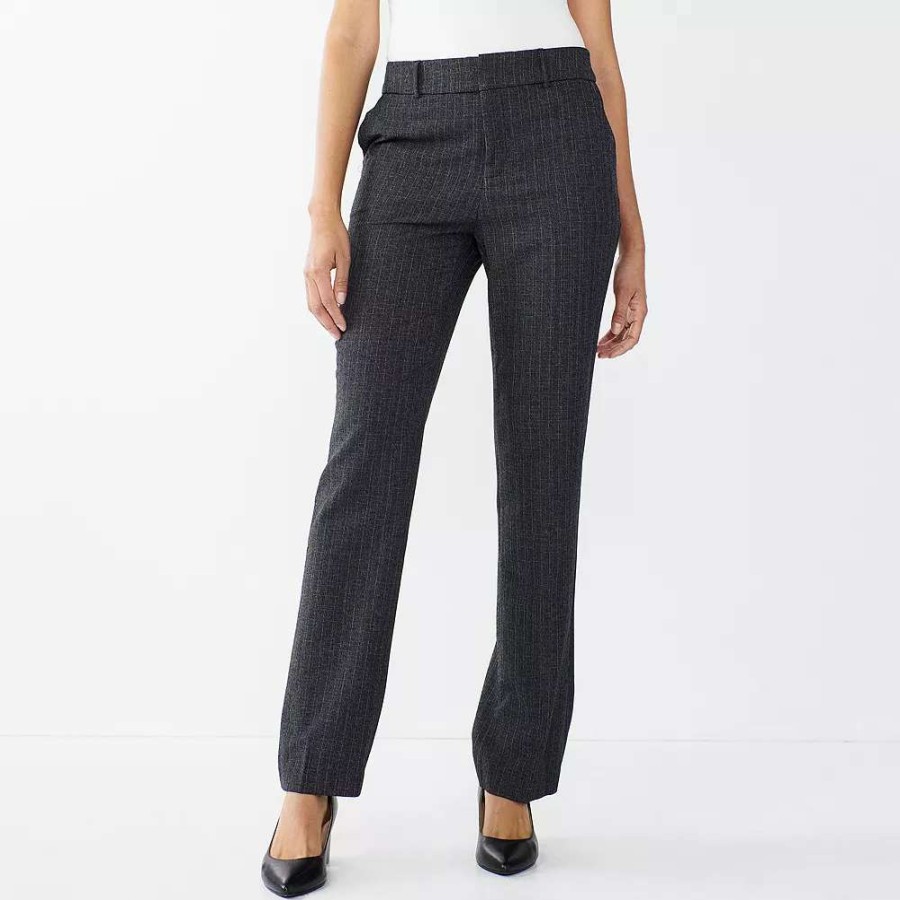 Clothing * | Women'S Nine West Magic Waist Barely Bootcut Pants