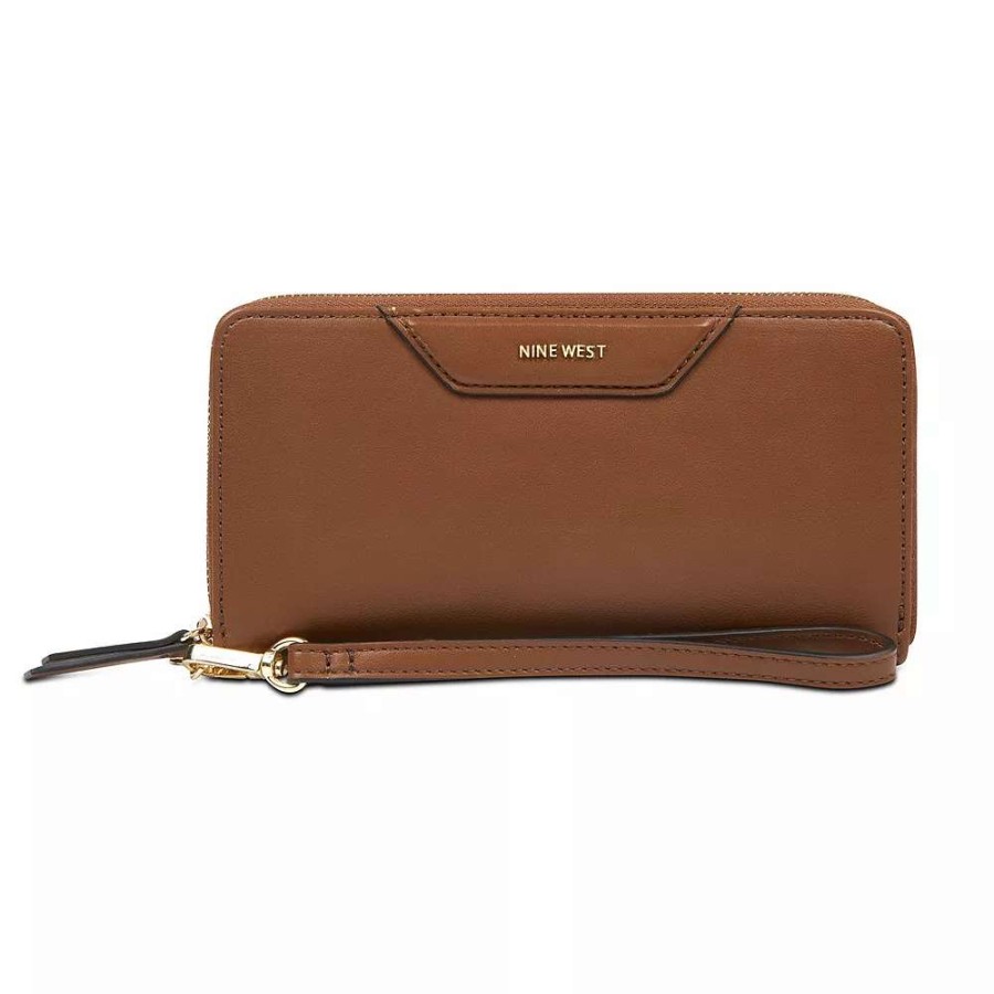 Accessories * | Nine West Astoria Zip Around Wristlet