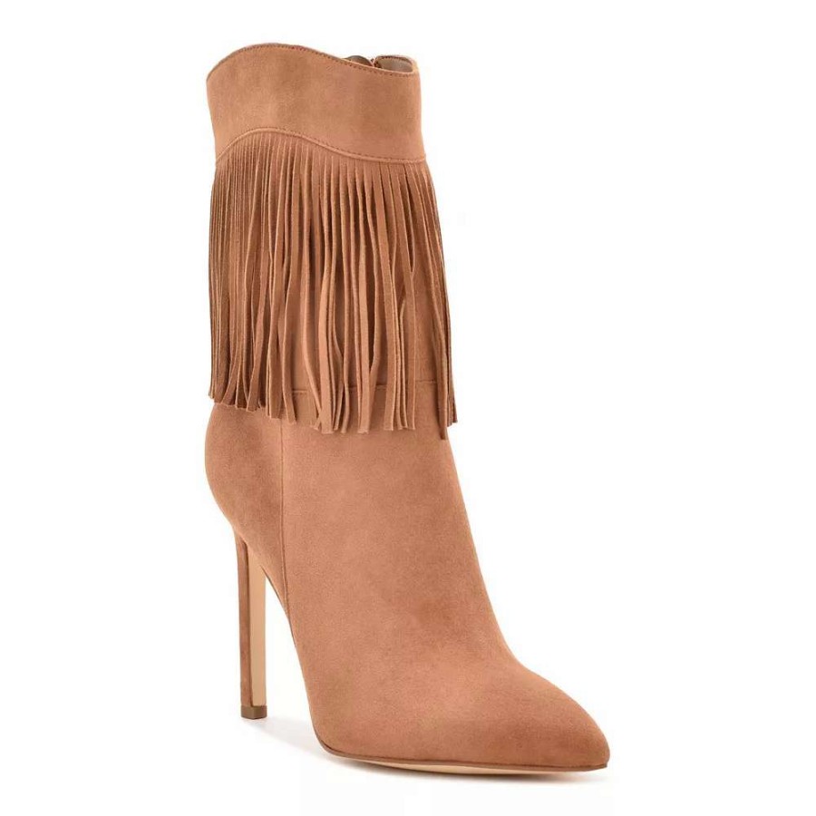 Shoes * | Nine West Tries Women'S Suede Ankle Boots