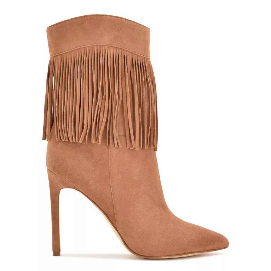 Shoes * | Nine West Tries Women'S Suede Ankle Boots