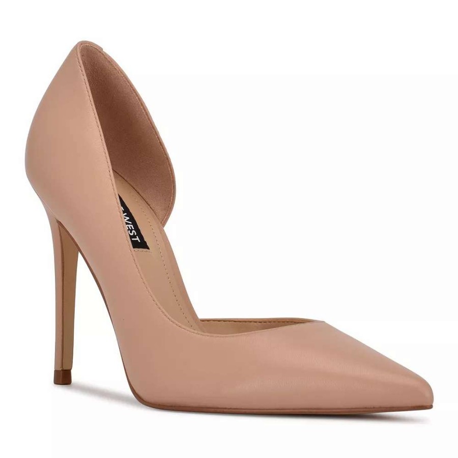 Shoes * | Nine West Folowe Women'S Leather Dress Pumps