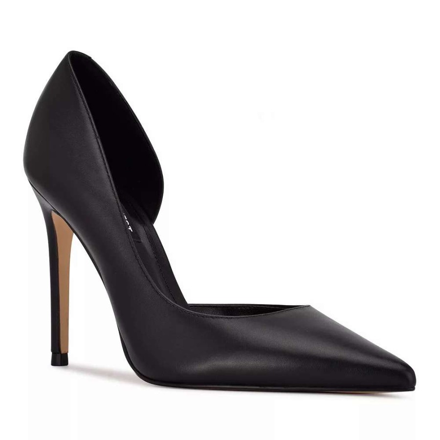 Shoes * | Nine West Folowe Women'S Leather Dress Pumps