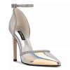 Shoes * | Nine West Tootsie Women'S Ankle Strap Rhinestone High Heels