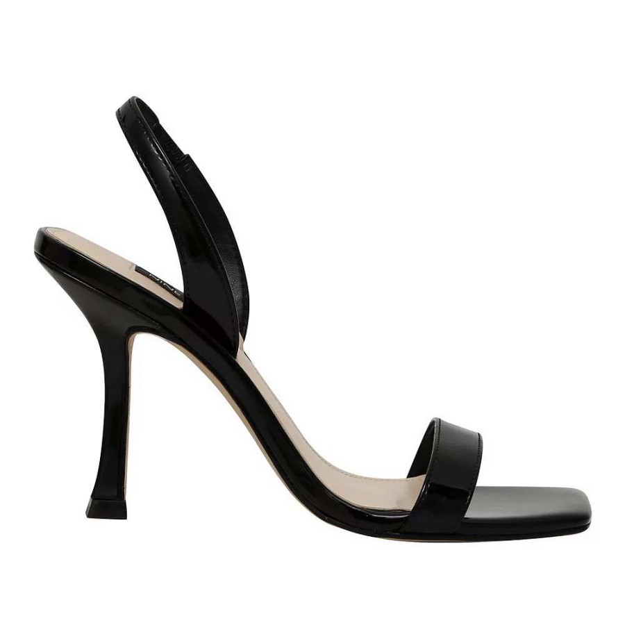 Shoes * | Nine West Yup Women'S Dress Sandals Black Patent