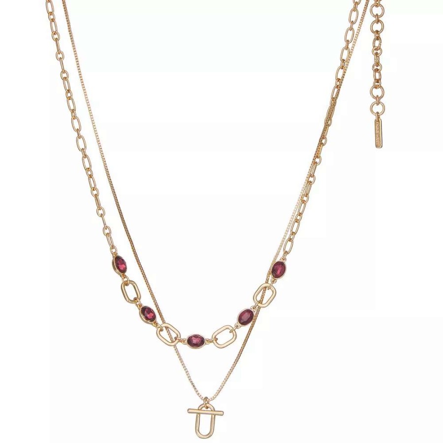 Jewelry * | Nine West Multirow Necklace