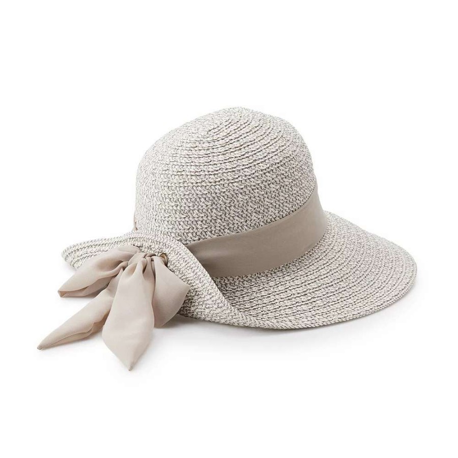 Accessories * | Nine West Scarf Flip Up Women'S Floppy Hat