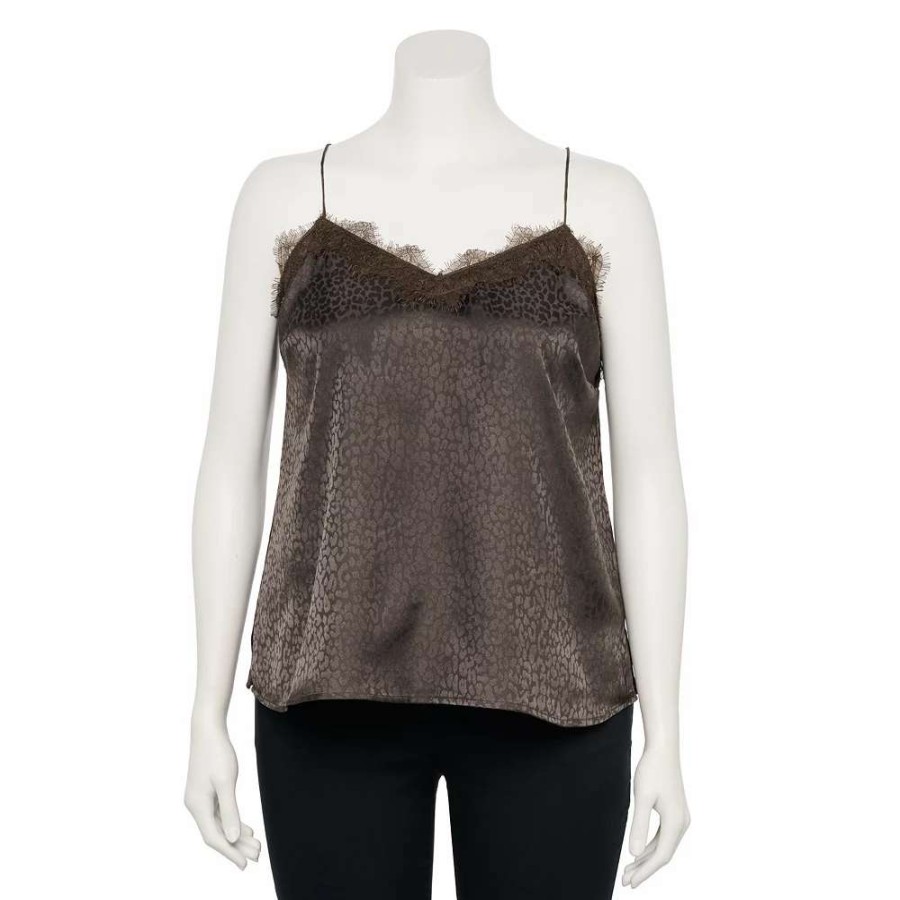 Clothing * | Plus Size Nine West V-Neck Camisole