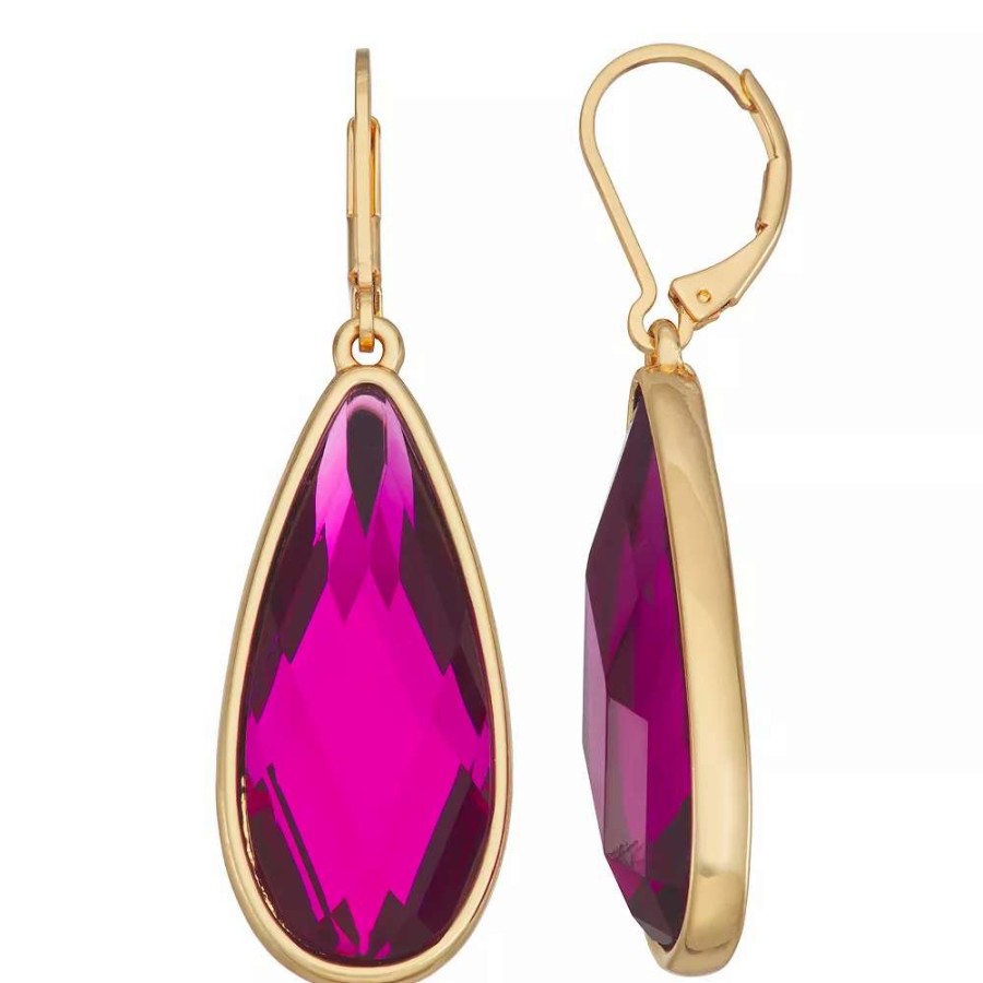 Jewelry * | Nine West Large Teardrop Earrings