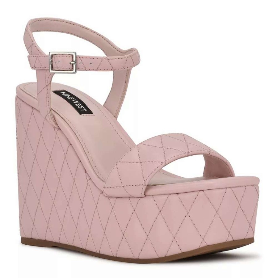 Shoes * | Nine West Nila Women'S Platform Wedge Sandals