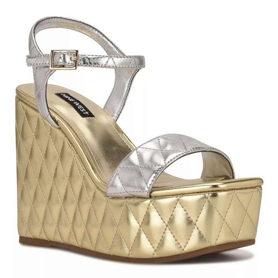 Shoes * | Nine West Nila Women'S Platform Wedge Sandals