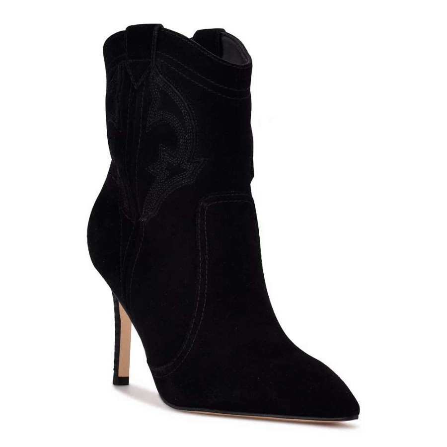 Shoes * | Nine West Flows Women'S Suede Ankle Boots