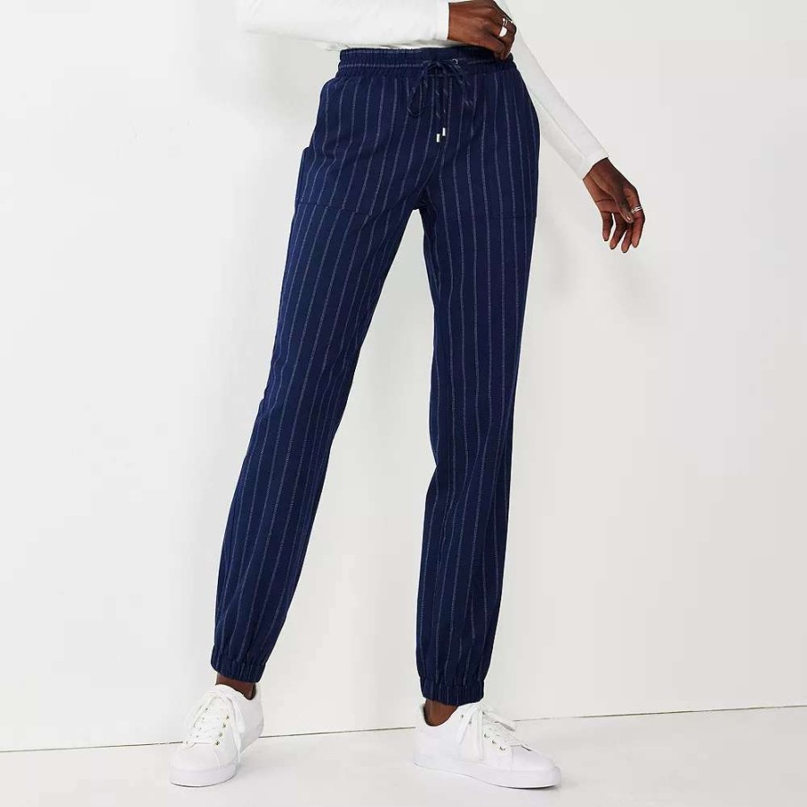 Clothing * | Women'S Nine West Elastic-Cuff Relaxed Jogger Pants