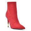 Shoes * | Nine West Bolana Women'S Suede Heeled Ankle Boots