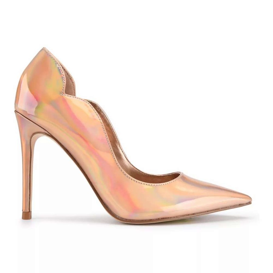 Shoes * | Nine West Foxy Pointy Women'S Iridescent High Heels