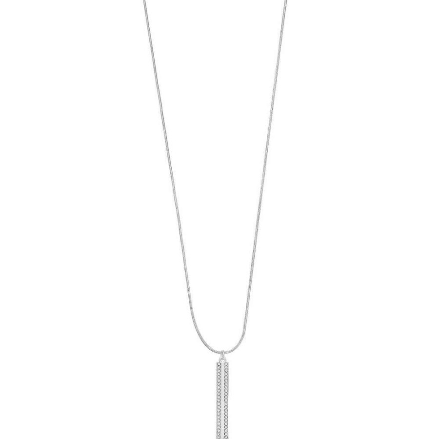 Jewelry * | Nine West Pave Stick Pendant Necklace