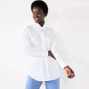 Clothing * | Women'S Nine West Oversized Long Sleeve Shirt