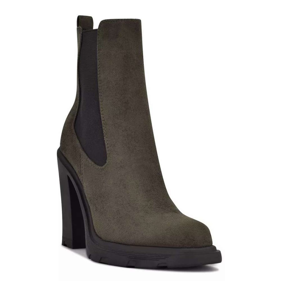 Shoes * | Nine West Ream Women'S High Heel Chelsea Boots