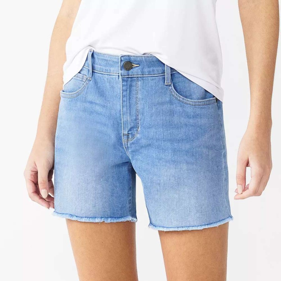 Clothing * | Women'S Nine West Slimming Pocket Shorts