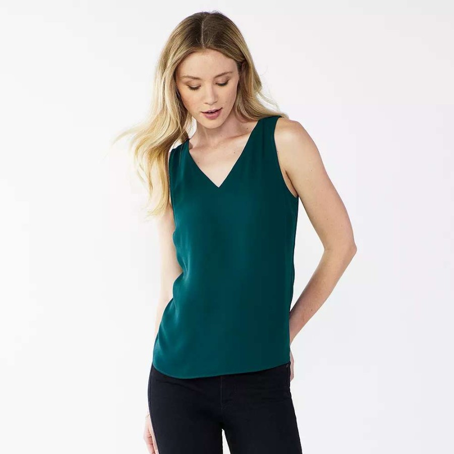 Clothing * | Women'S Nine West V-Neck Tank