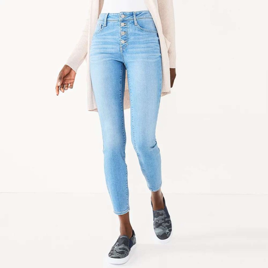 Clothing * | Women'S Nine West Slimming Skinny Jeans