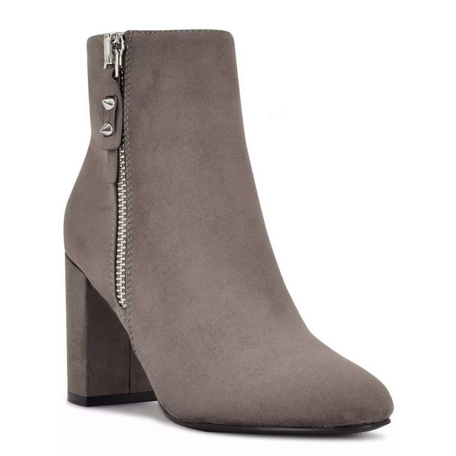 Shoes * | Nine West Trike Women'S Block Heel Ankle Boots