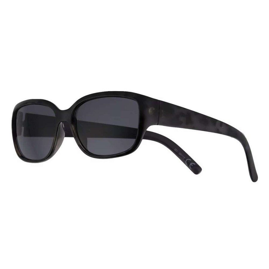 Accessories * | Women'S Nine West 53Mm Petite Plastic Rectangle Sunglasses