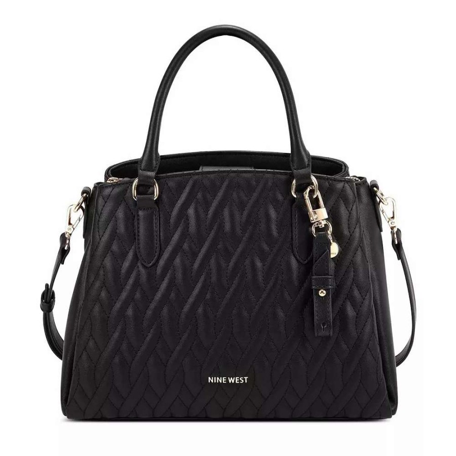 Accessories * | Nine West Tansy Jet Set Satchel Bag