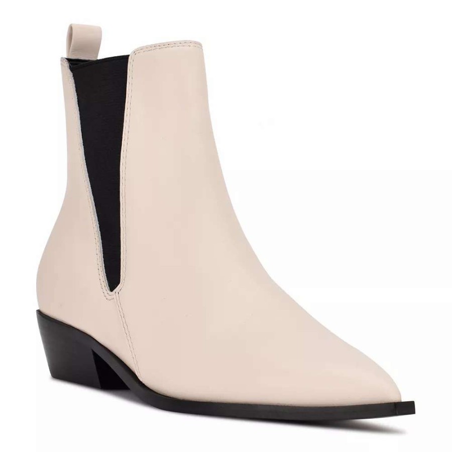 Shoes * | Nine West Danzy Women'S Leather Chelsea Boots