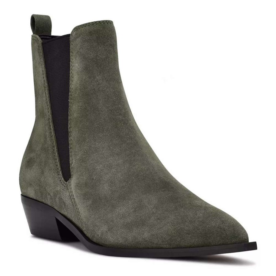 Shoes * | Nine West Danzy Women'S Suede Chelsea Boots