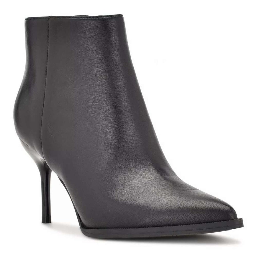 Shoes * | Nine West Jacks 9 9 Women'S Leather Ankle Boots