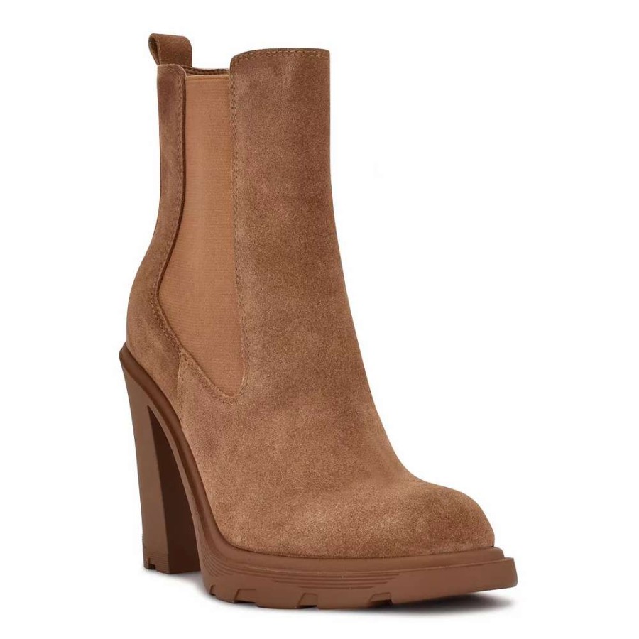 Shoes * | Nine West Ream Women'S Suede Chelsea Boots