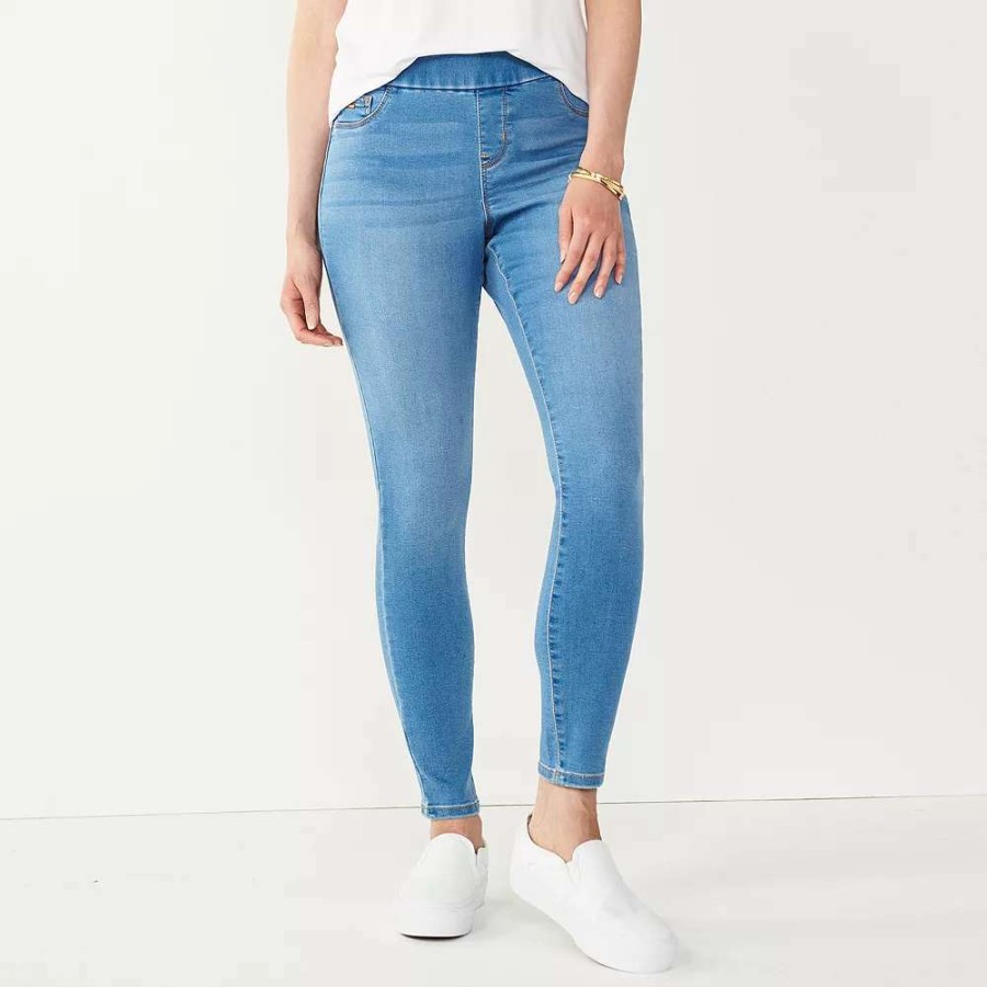 Clothing * | Women'S Nine West Pull-On Jeggings