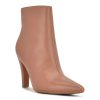 Shoes * | Nine West Cale 9 9 Women'S Leather Ankle Boots