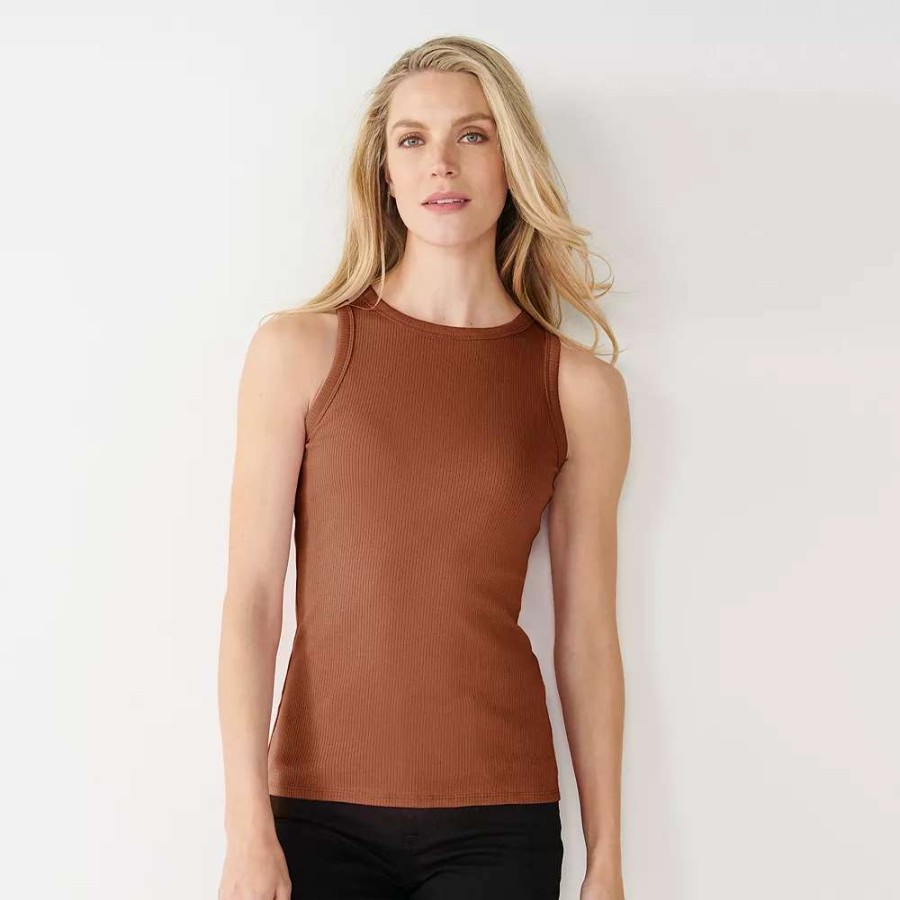 Clothing * | Women'S Nine West Ribbed Tank