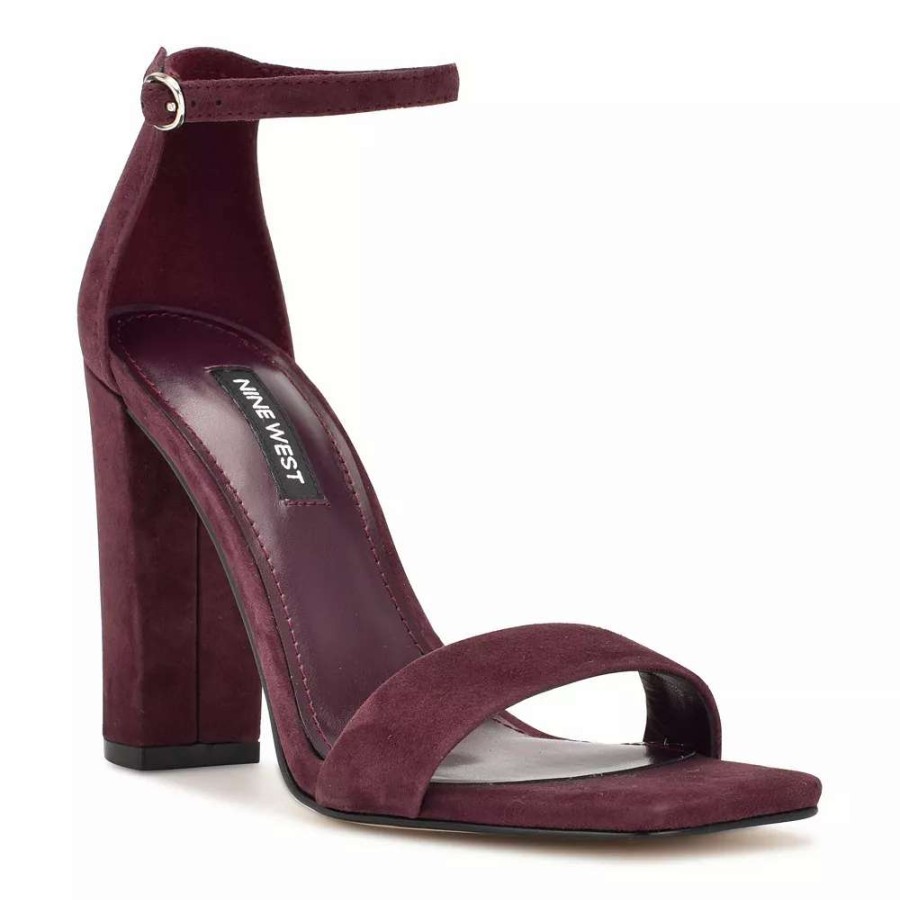 Shoes * | Nine West Marrie Women'S Suede Dress Sandals