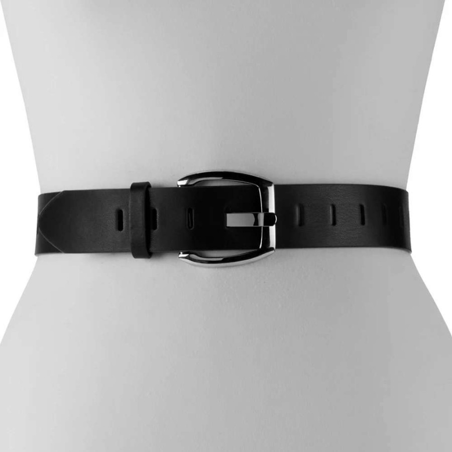 Accessories * | Women'S Nine West Perforated Belt