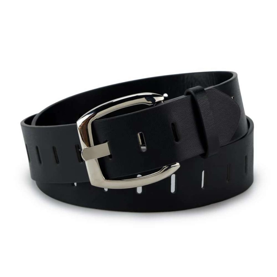 Accessories * | Women'S Nine West Perforated Belt