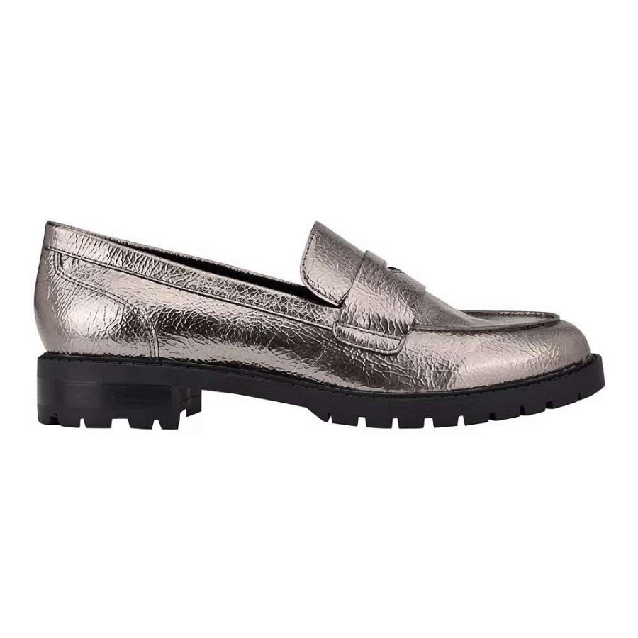 Shoes * | Nine West Naveen Women'S Loafers Pewter