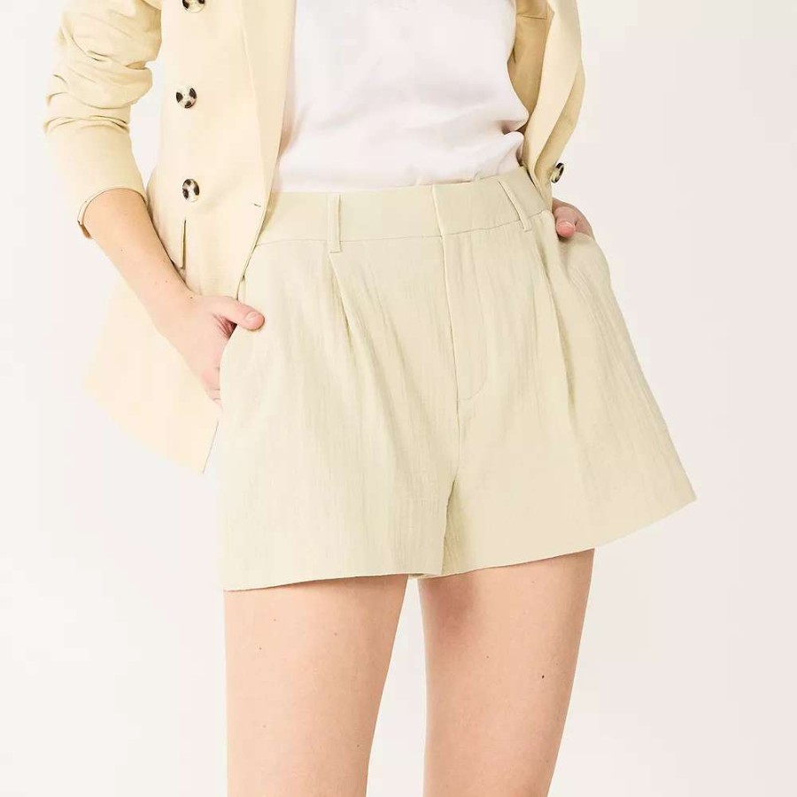 Clothing * | Women'S Nine West High Rise Walking Shorts