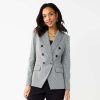 Clothing * | Women'S Nine West Double Breasted Blazer