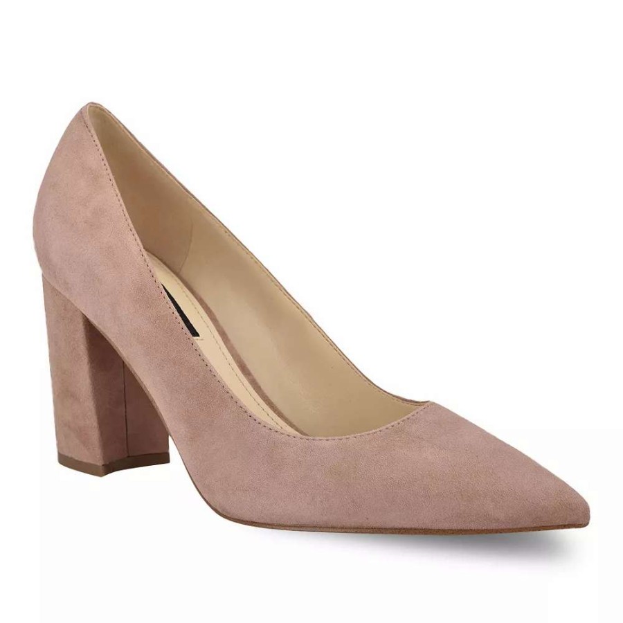 Shoes * | Nine West Cara Women'S Block Heel Pumps