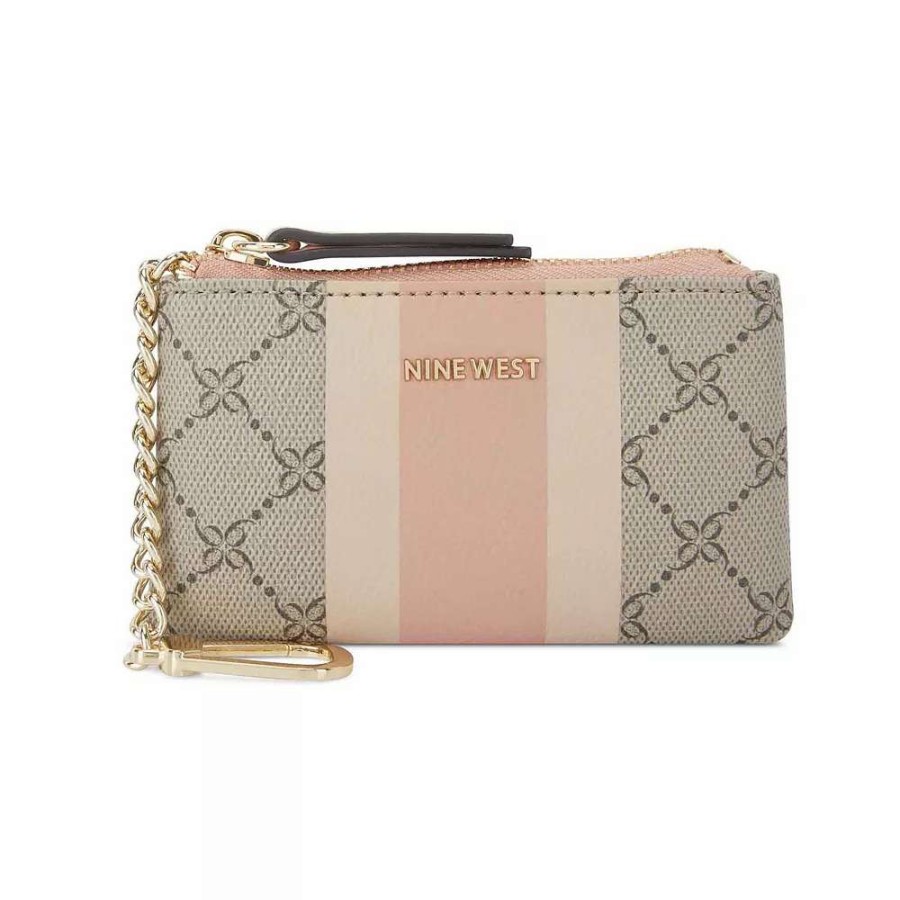 Accessories * | Nine West Astoria Zip Pouch Key Chain